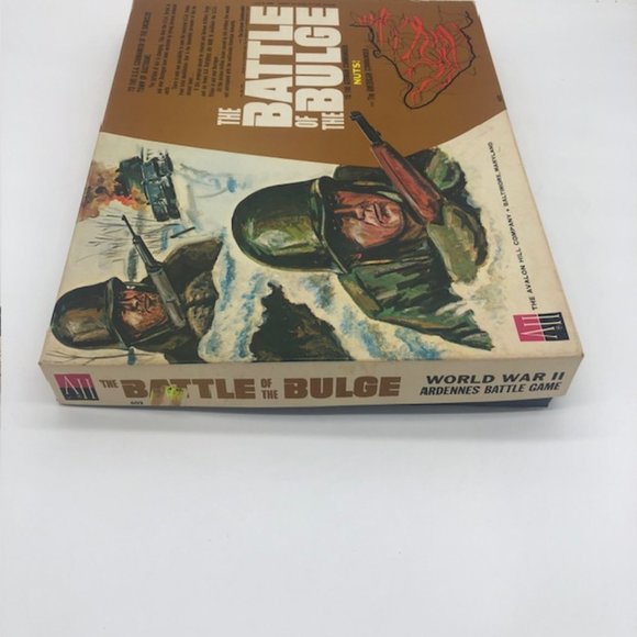 Vintage 1965 Avalon Hill The Battle of the Bulge World War II Battle Game - Picture 9 of 11